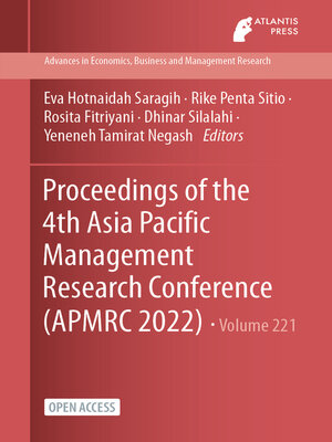 cover image of Proceedings of the 4th Asia Pacific Management Research Conference (APMRC 2022)